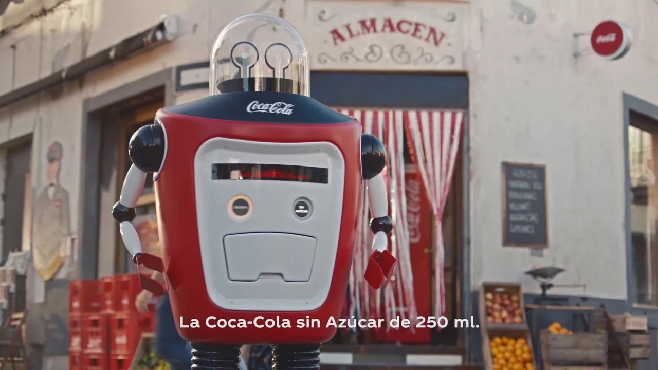 Coca-Cola sin Azúcar de 250 ml.